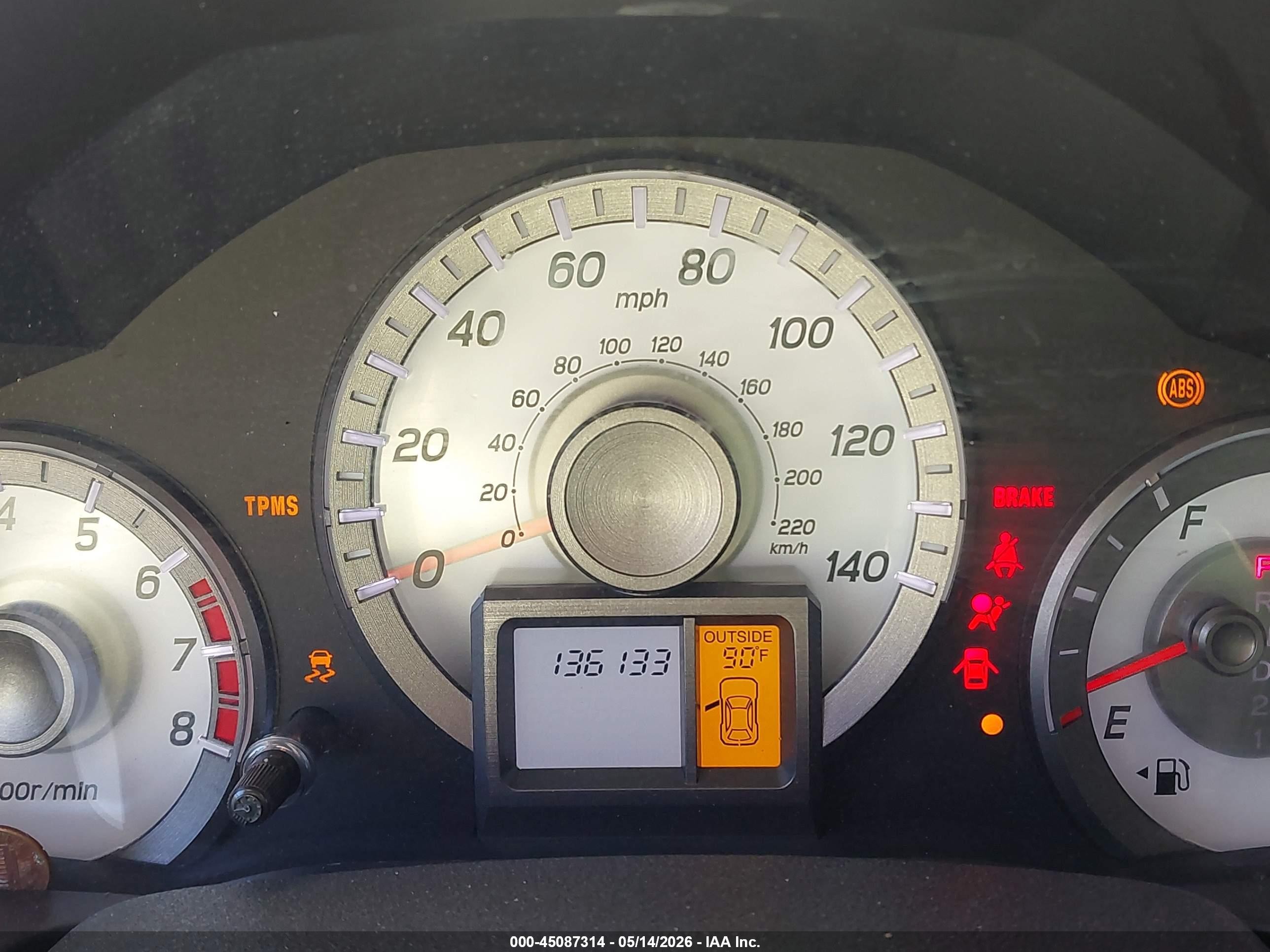 2014 Honda Pilot Ex-l Белый vin: 5FNYF3H69EB010689