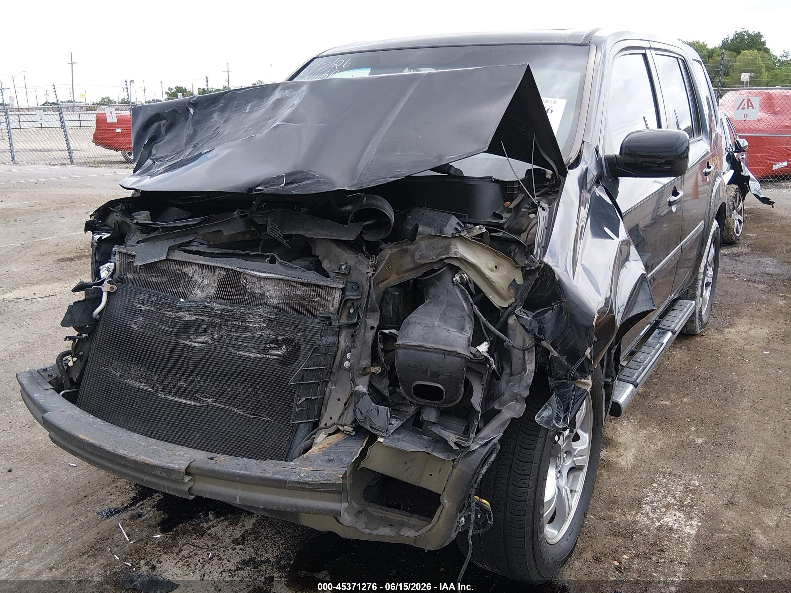 2012 Honda Pilot Ex-l Black vin: 5FNYF3H6XCB015378
