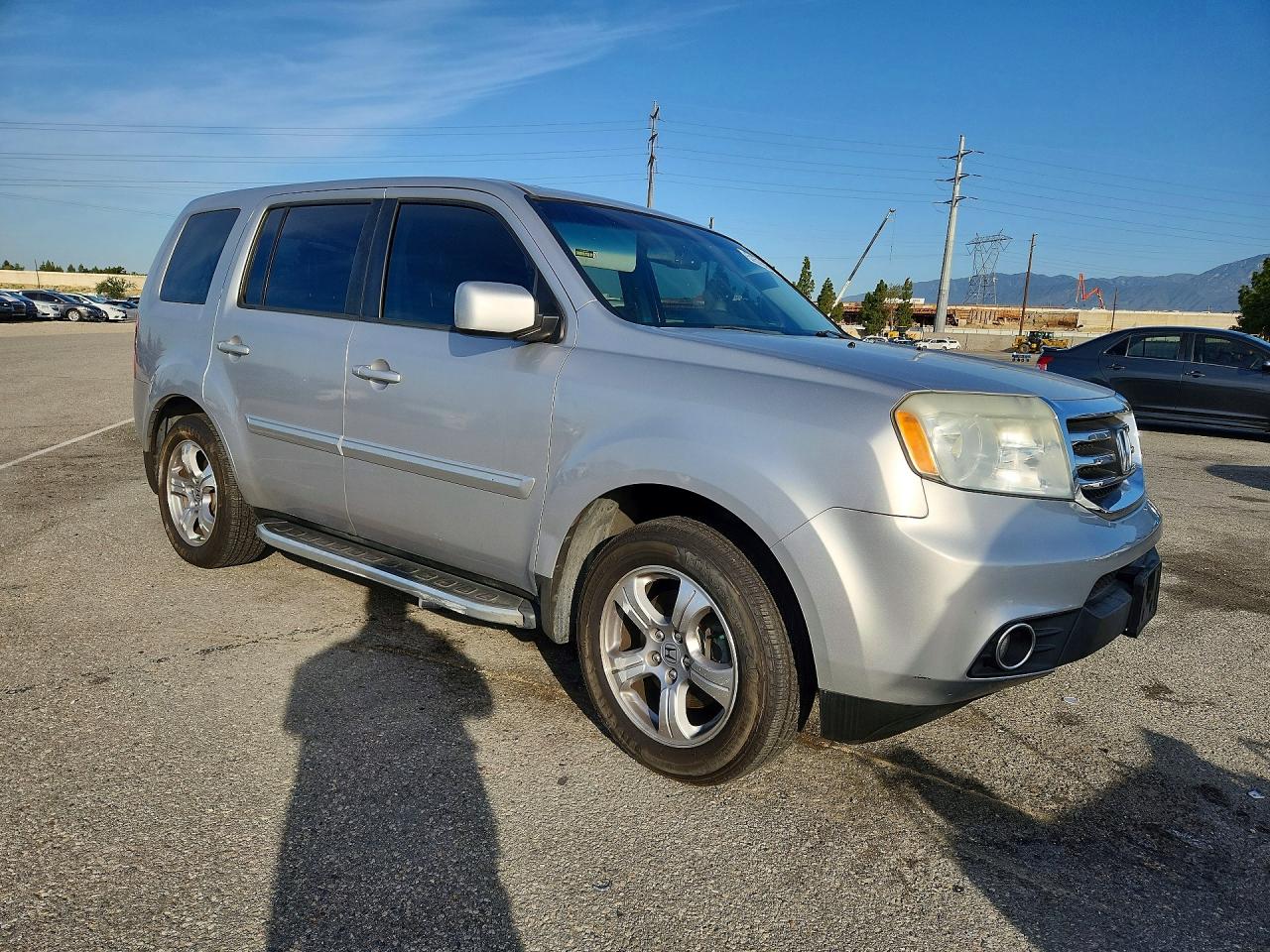 2012 Honda Pilot Exl Серебряный vin: 5FNYF3H6XCB018149