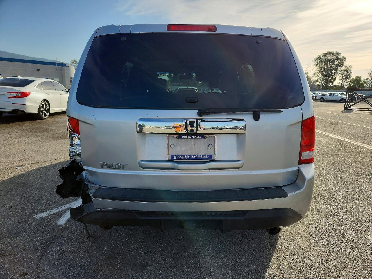 2012 Honda Pilot Exl Серебряный vin: 5FNYF3H6XCB018149