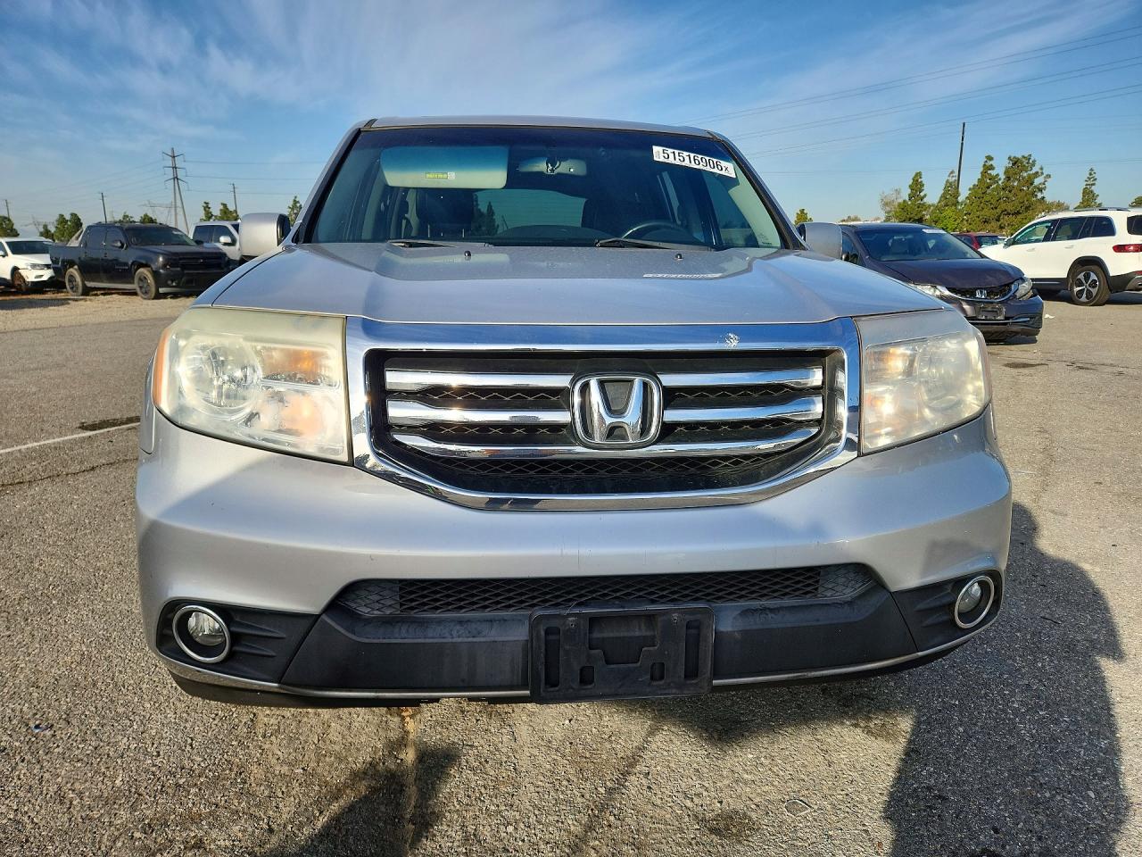 2012 Honda Pilot Exl Серебряный vin: 5FNYF3H6XCB018149