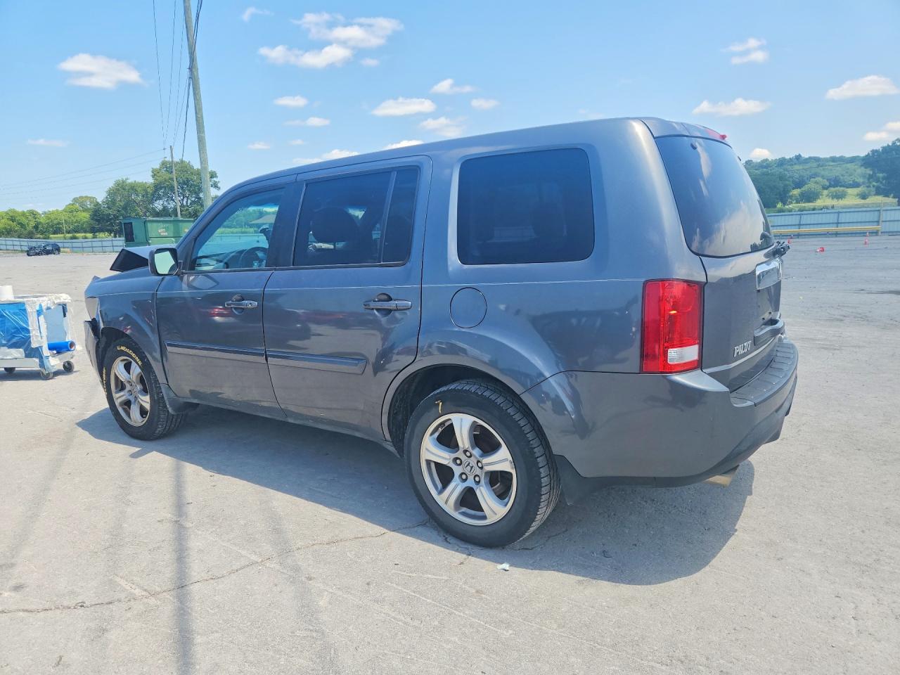 2012 Honda Pilot Exl Gray vin: 5FNYF3H6XCB034271