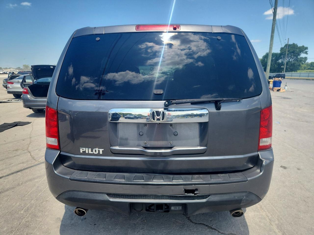 2012 Honda Pilot Exl Gray vin: 5FNYF3H6XCB034271