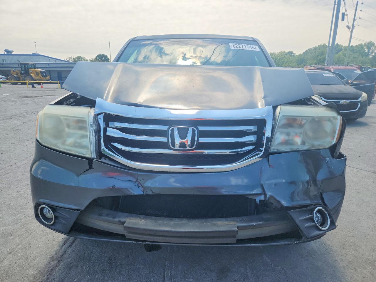 2012 Honda Pilot Exl Gray vin: 5FNYF3H6XCB034271
