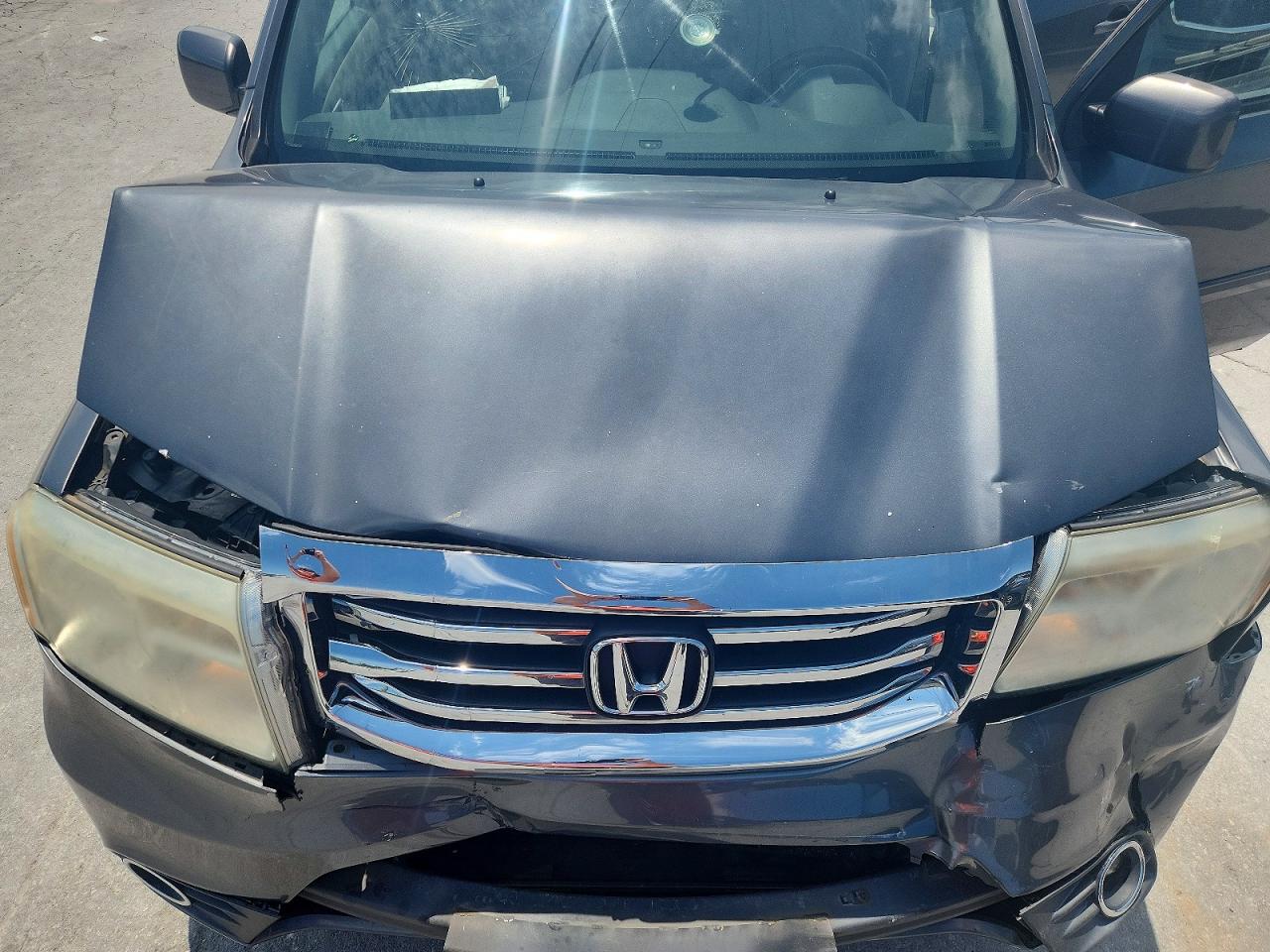 2012 Honda Pilot Exl Gray vin: 5FNYF3H6XCB034271