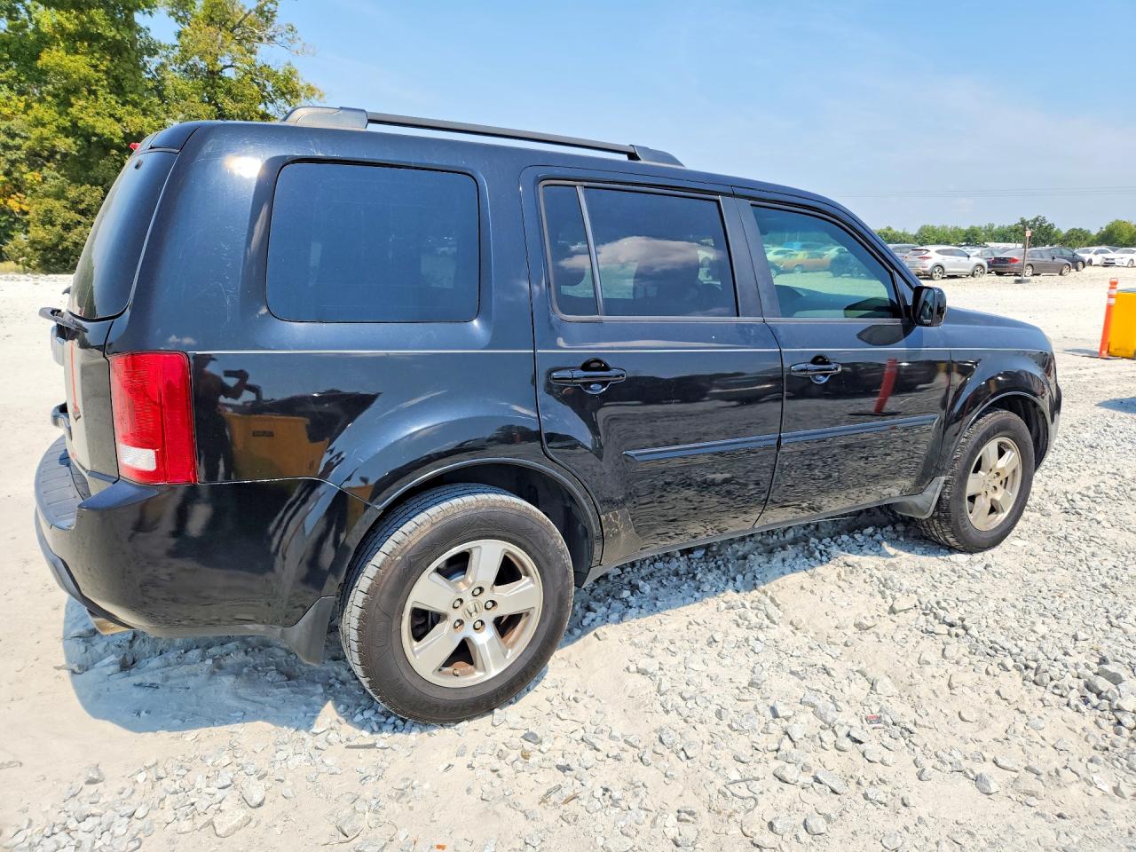 2011 Honda Pilot Exln Black vin: 5FNYF3H70BB012237
