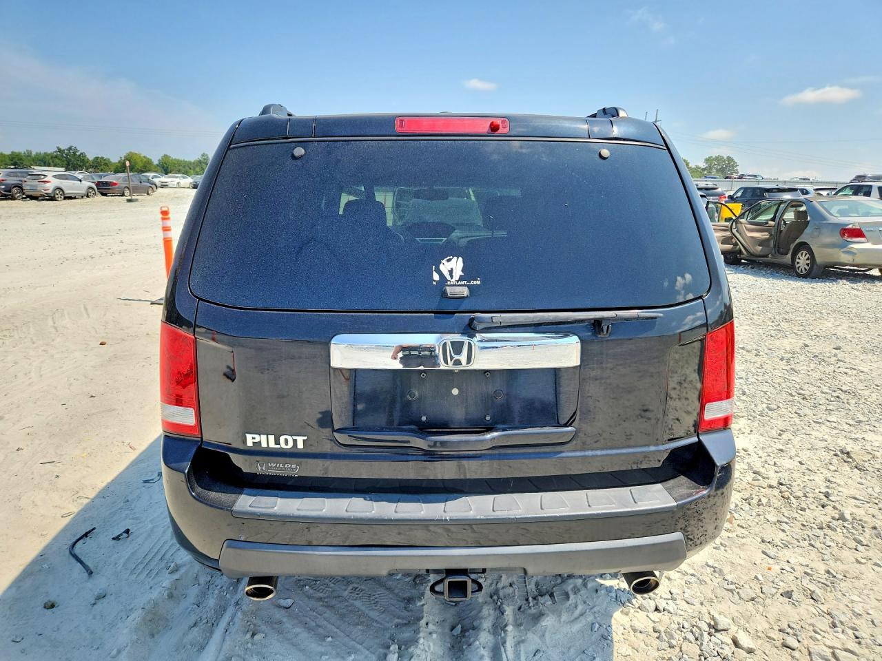 2011 Honda Pilot Exln Black vin: 5FNYF3H70BB012237