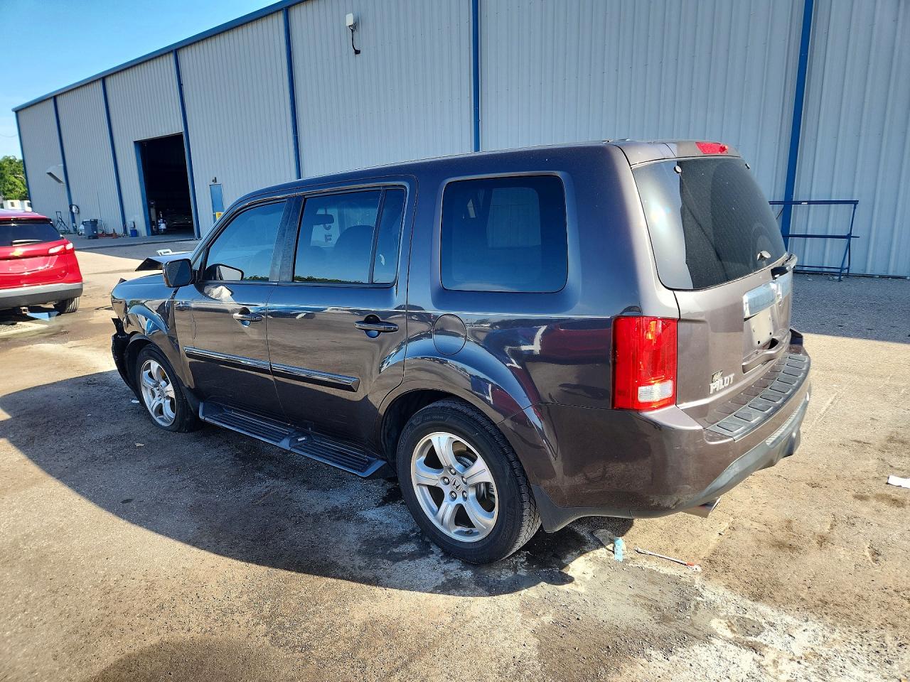 2015 Honda Pilot Exln Gray vin: 5FNYF3H70FB005486