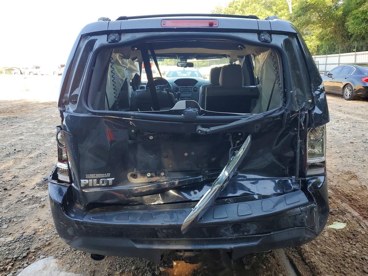 2015 Honda Pilot Exln Black vin: 5FNYF3H70FB015371