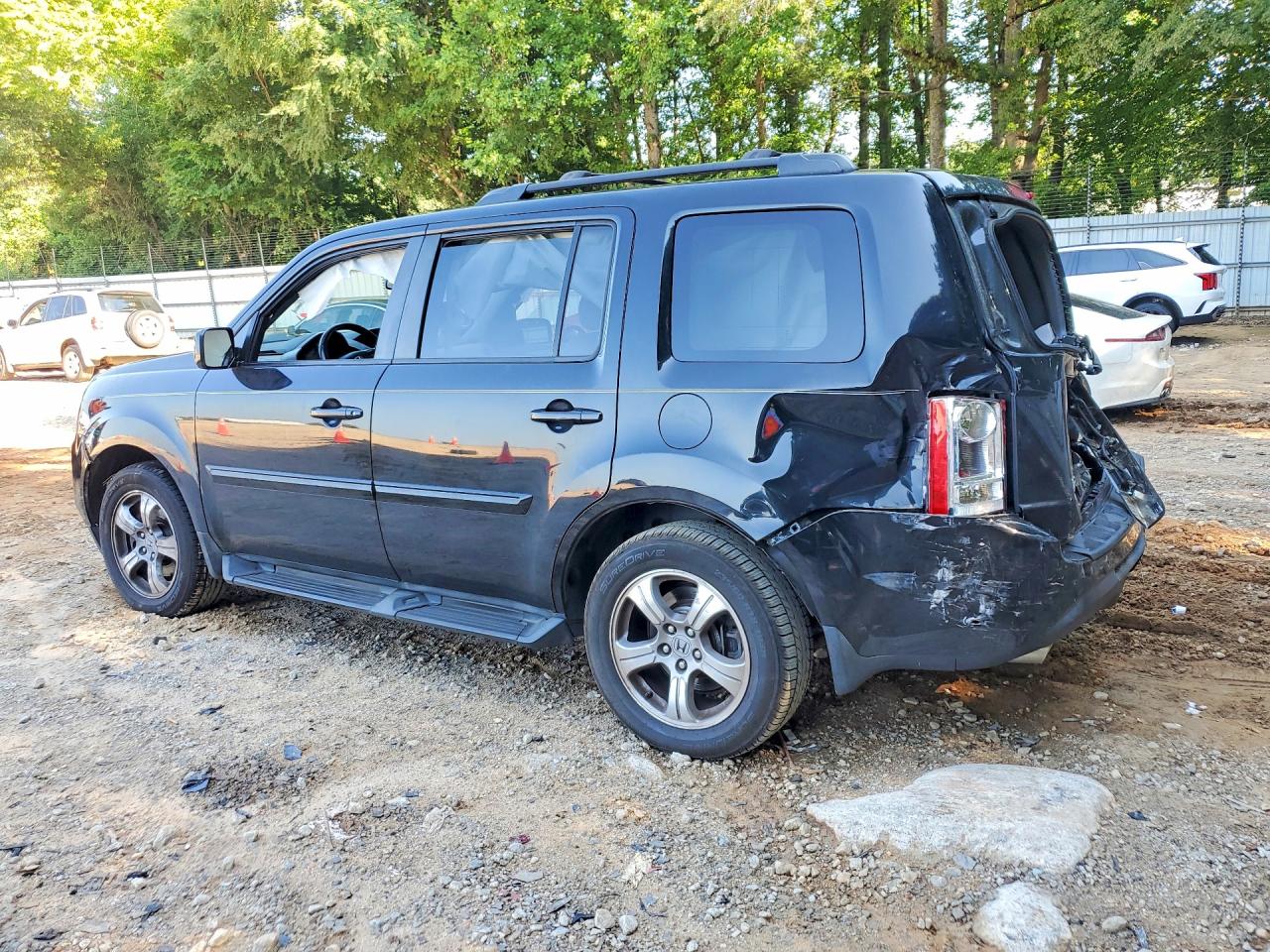 2015 Honda Pilot Exln Black vin: 5FNYF3H70FB015371