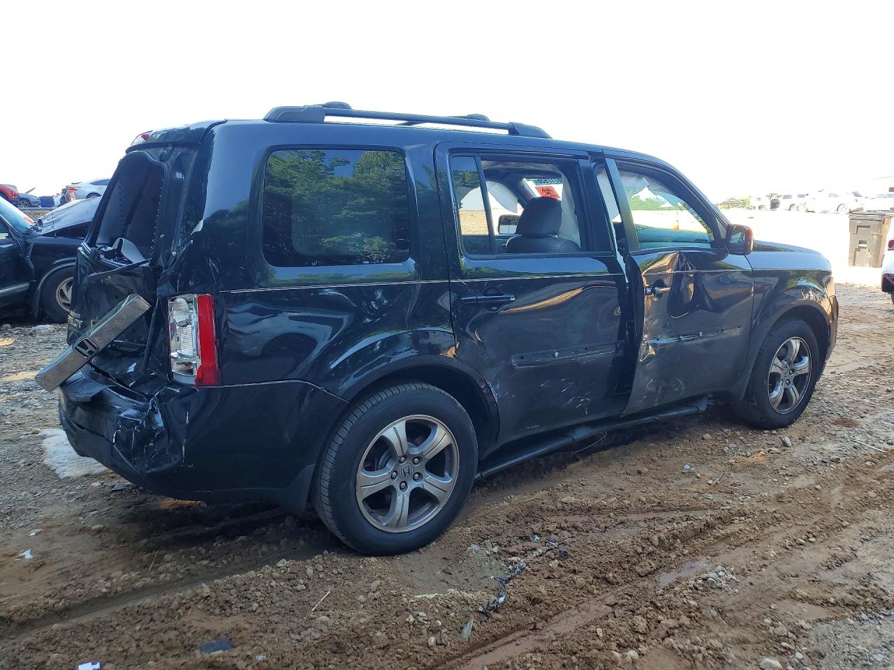 2015 Honda Pilot Exln Black vin: 5FNYF3H70FB015371