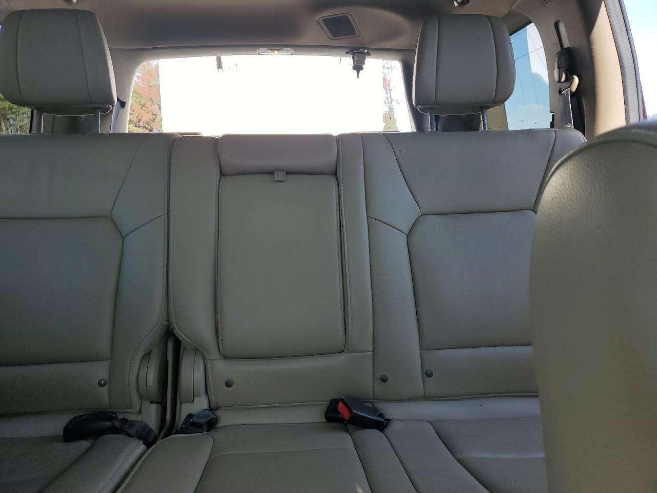 2014 Honda Pilot Exln Burgundy vin: 5FNYF3H71EB017029