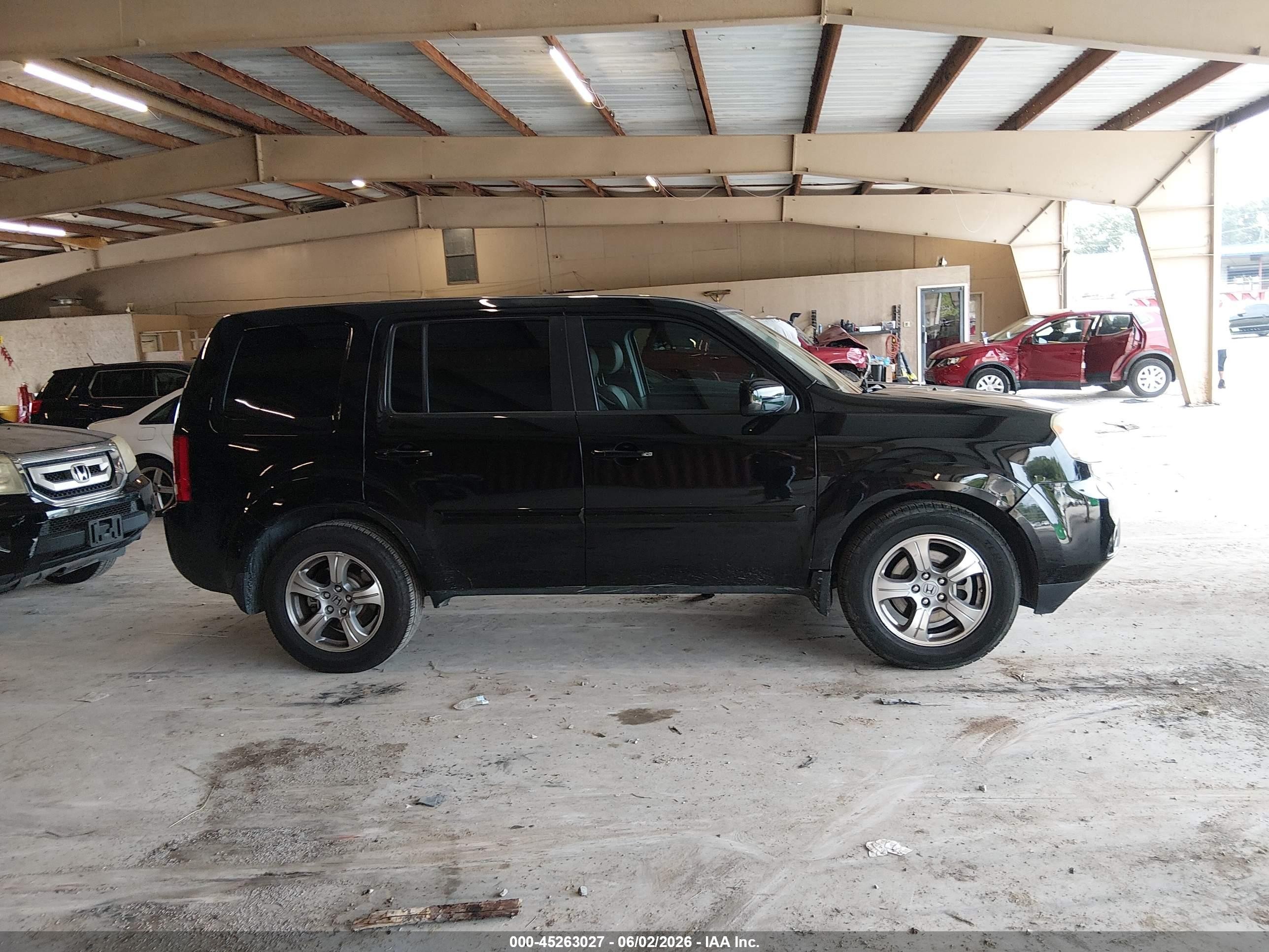 2015 Honda Pilot Ex-l Black vin: 5FNYF3H71FB015380