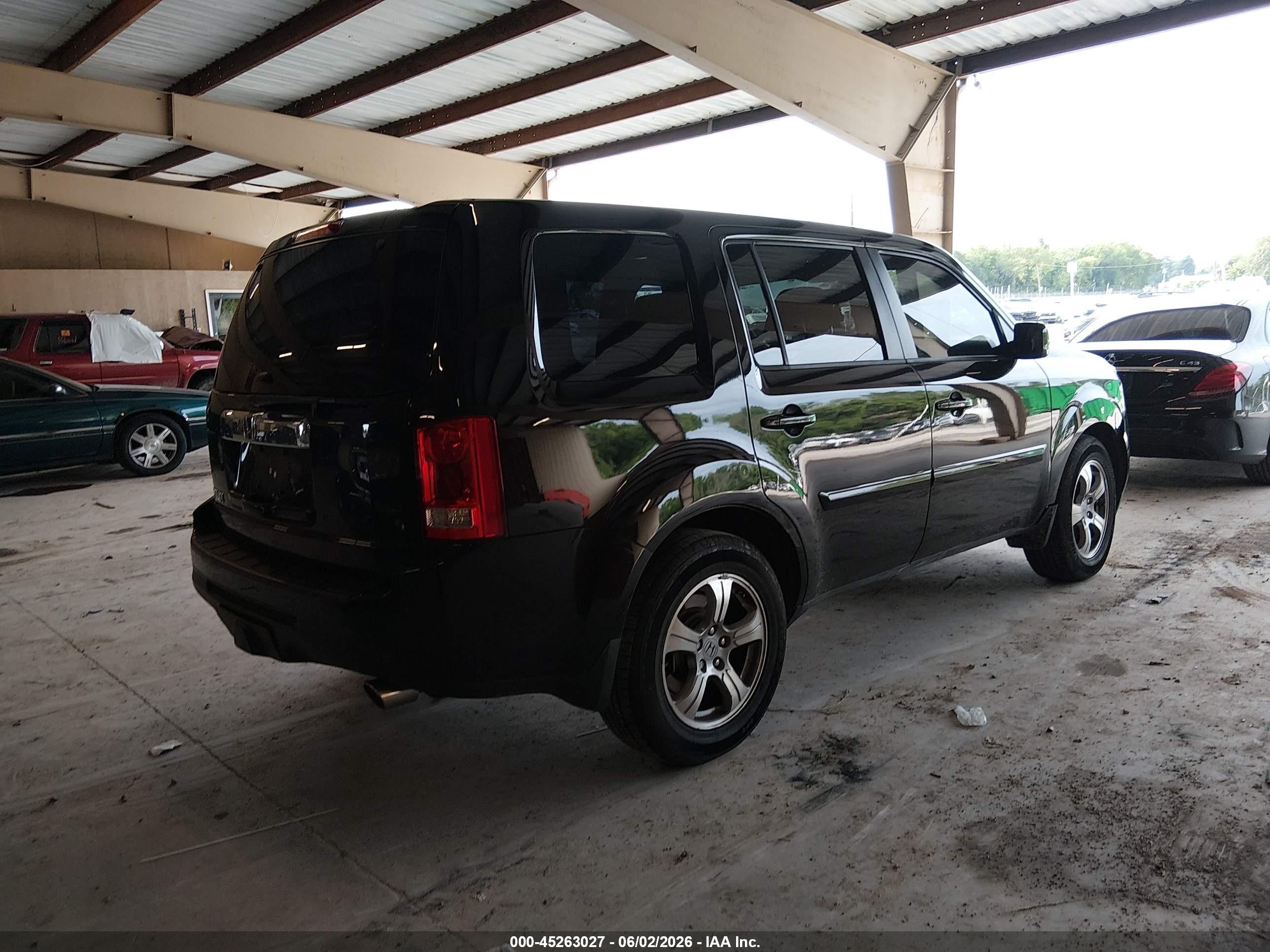 2015 Honda Pilot Ex-l Black vin: 5FNYF3H71FB015380