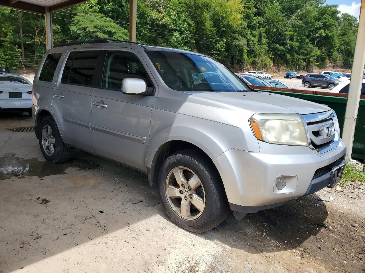 2011 Honda Pilot Exln Silver vin: 5FNYF3H72BB032697
