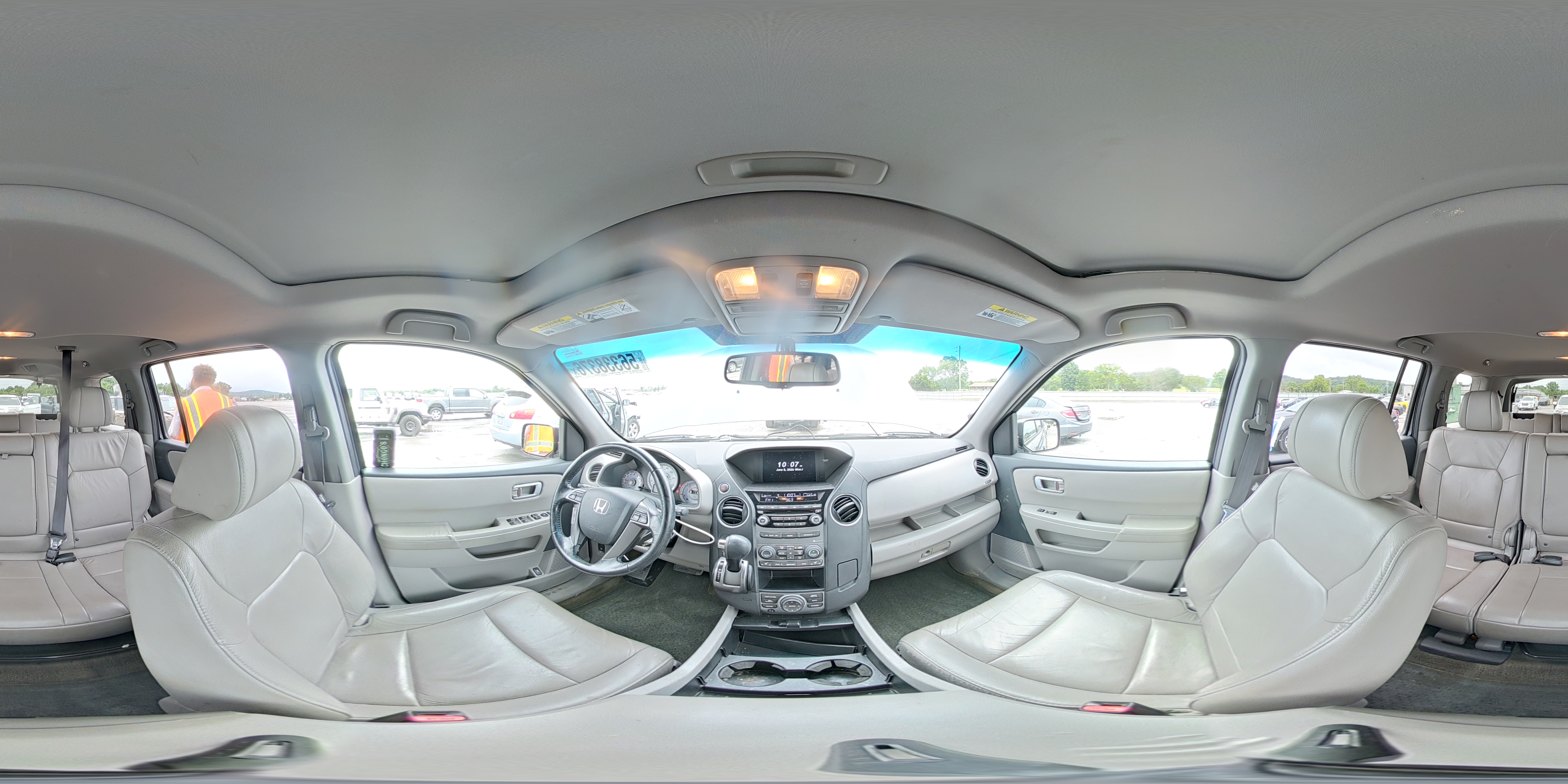2015 Honda Pilot Exln Silver vin: 5FNYF3H72FB030311
