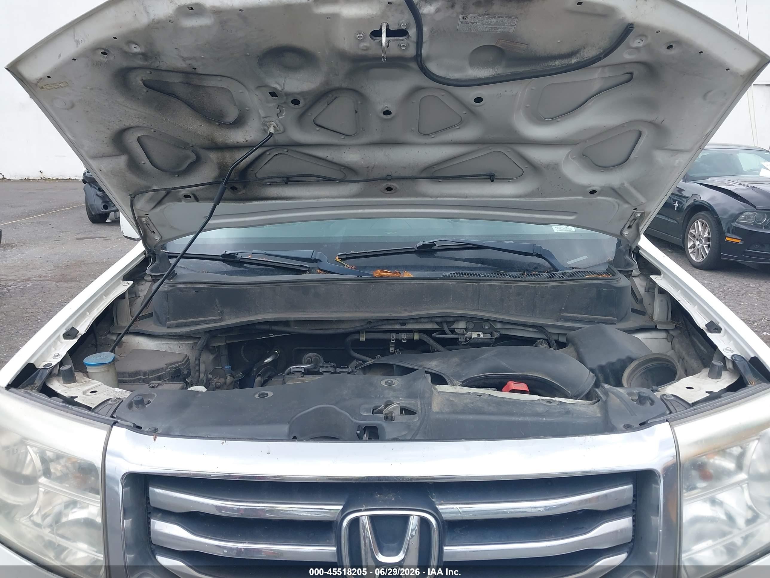 2012 Honda Pilot Ex-l White vin: 5FNYF3H73CB044164