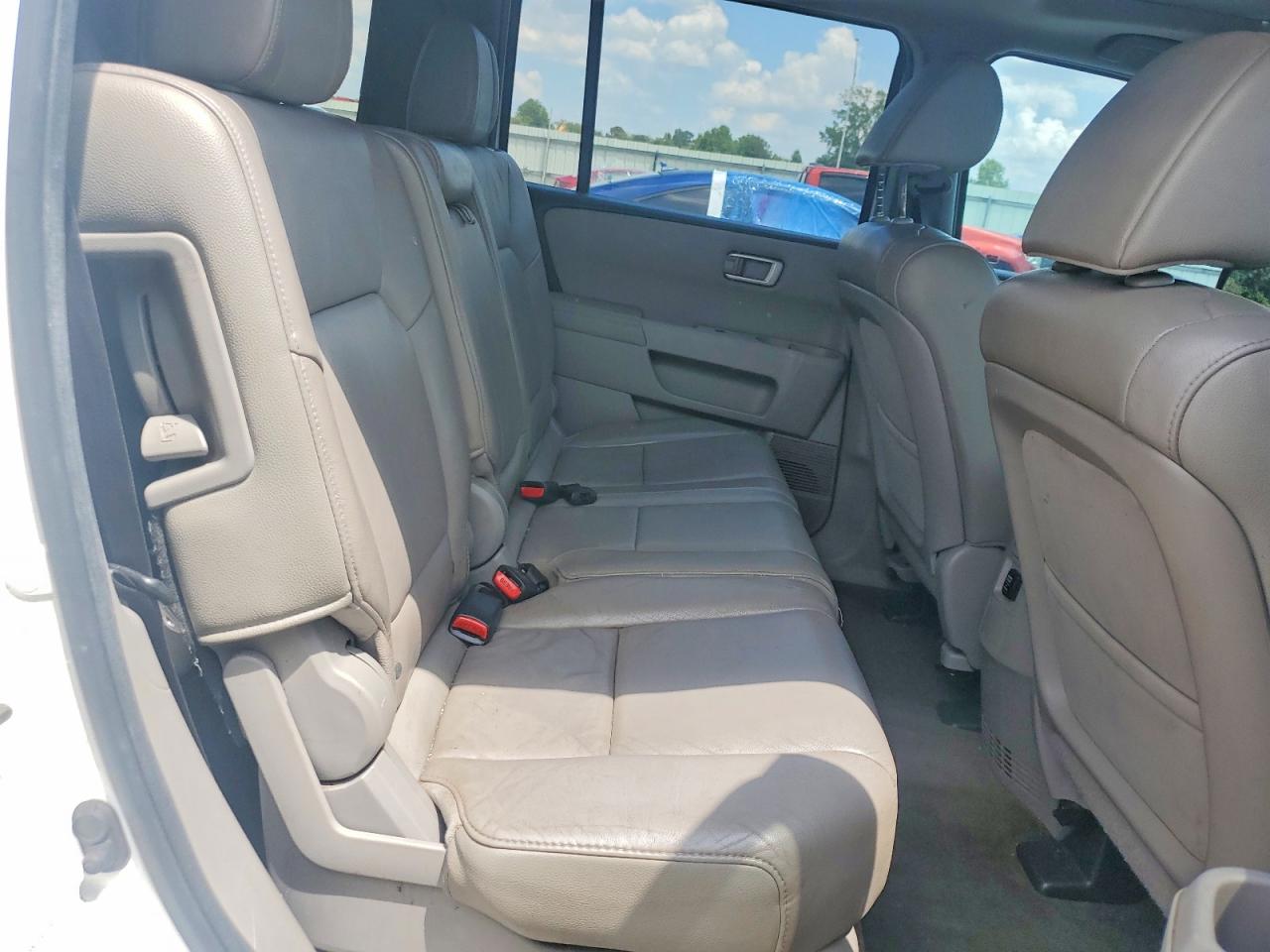 2013 Honda Pilot Exln White vin: 5FNYF3H73DB042545