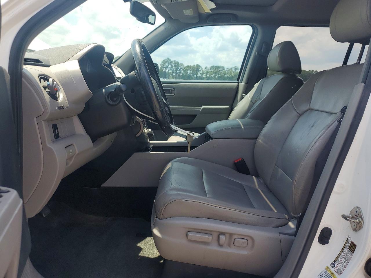 2013 Honda Pilot Exln White vin: 5FNYF3H73DB042545