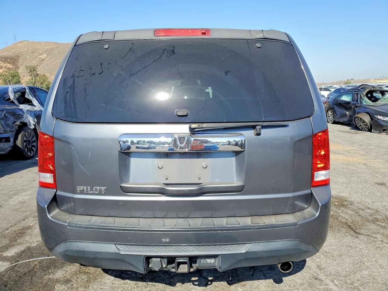 2012 Honda Pilot Exln Gray vin: 5FNYF3H74CB031925