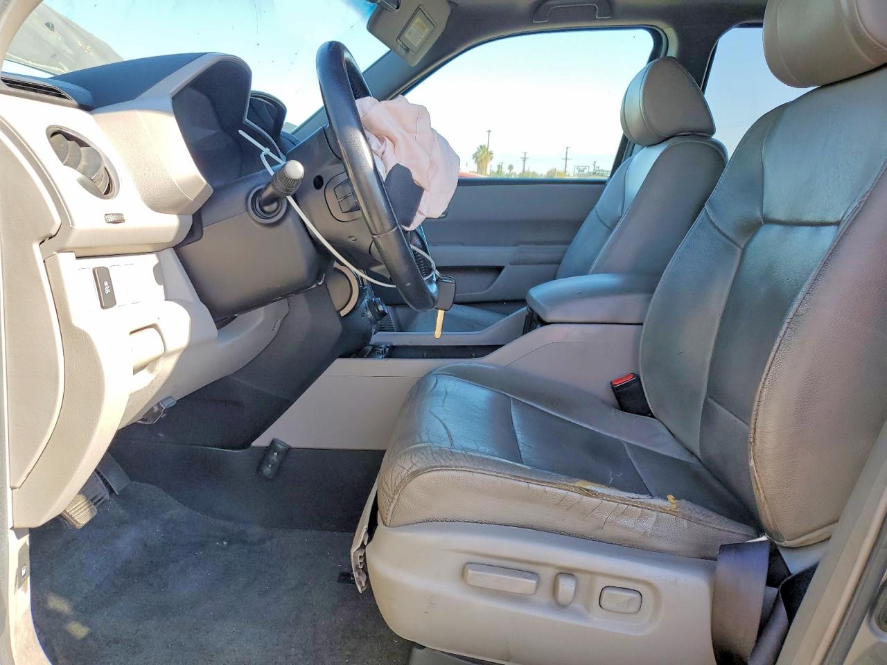 2012 Honda Pilot Exln Gray vin: 5FNYF3H74CB031925