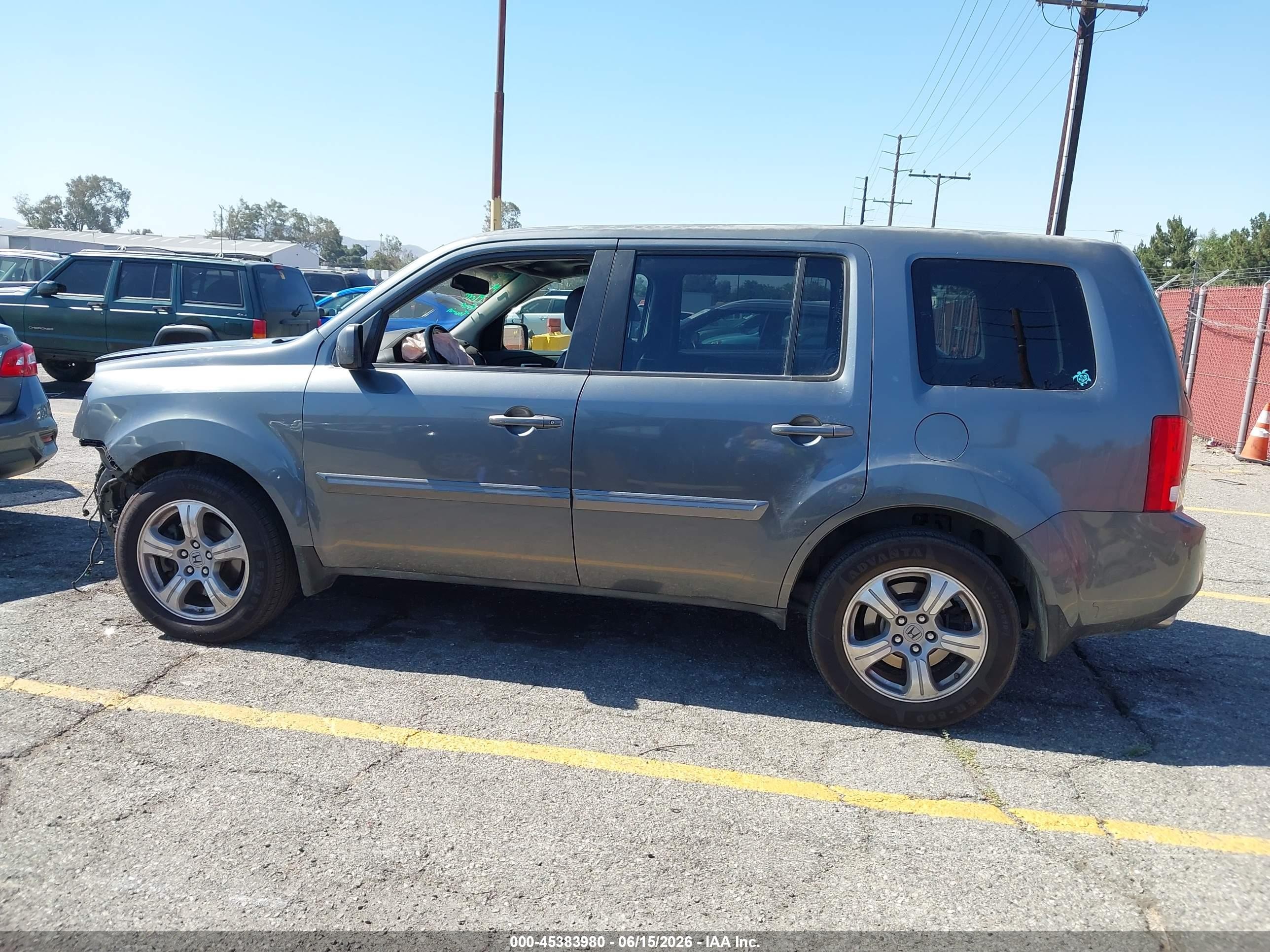2012 Honda Pilot Ex-l Brown vin: 5FNYF3H74CB041242