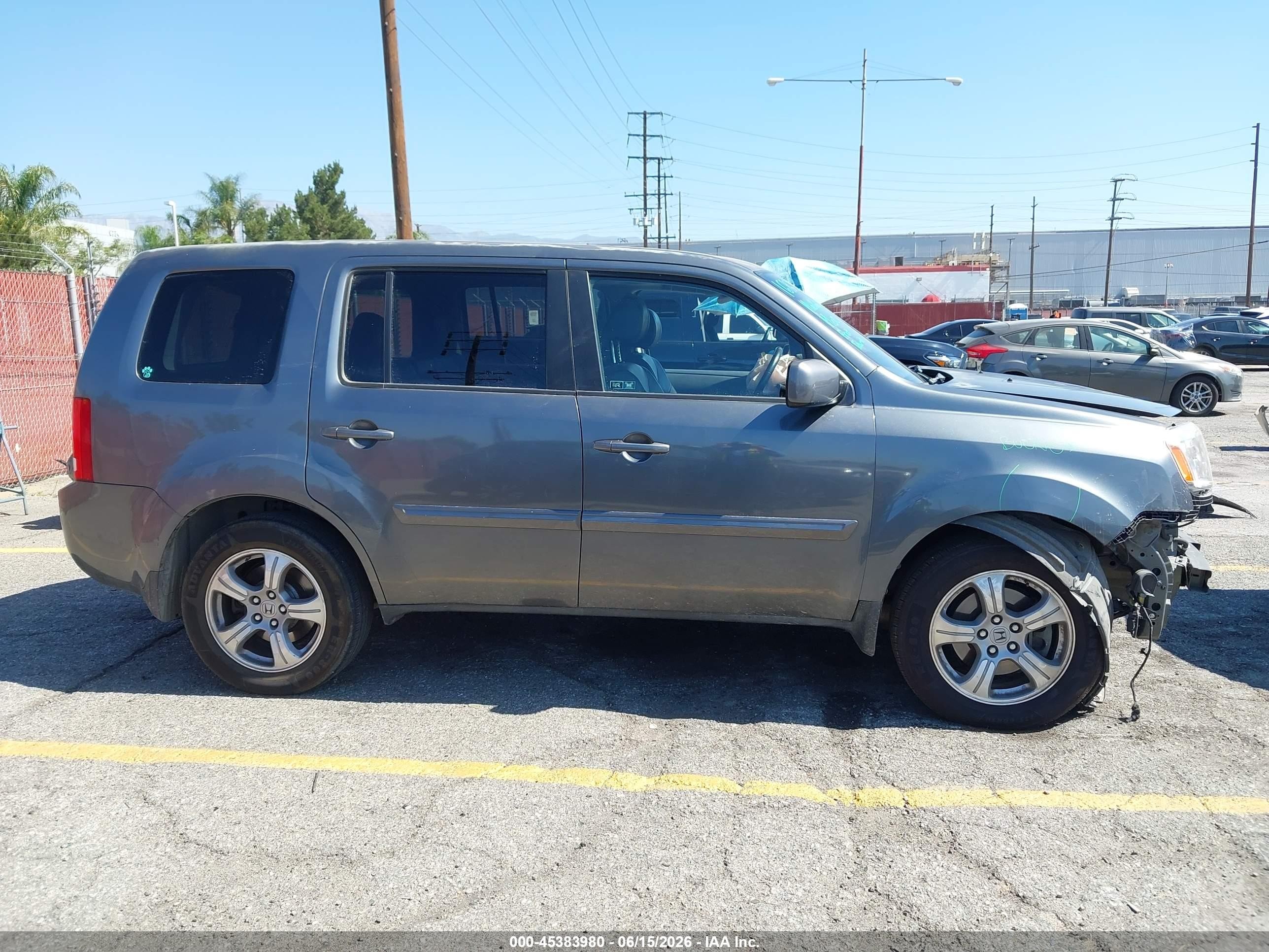 2012 Honda Pilot Ex-l Brown vin: 5FNYF3H74CB041242