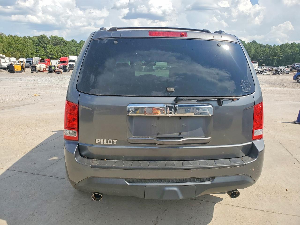 2012 Honda Pilot Exln Серый vin: 5FNYF3H75CB017886
