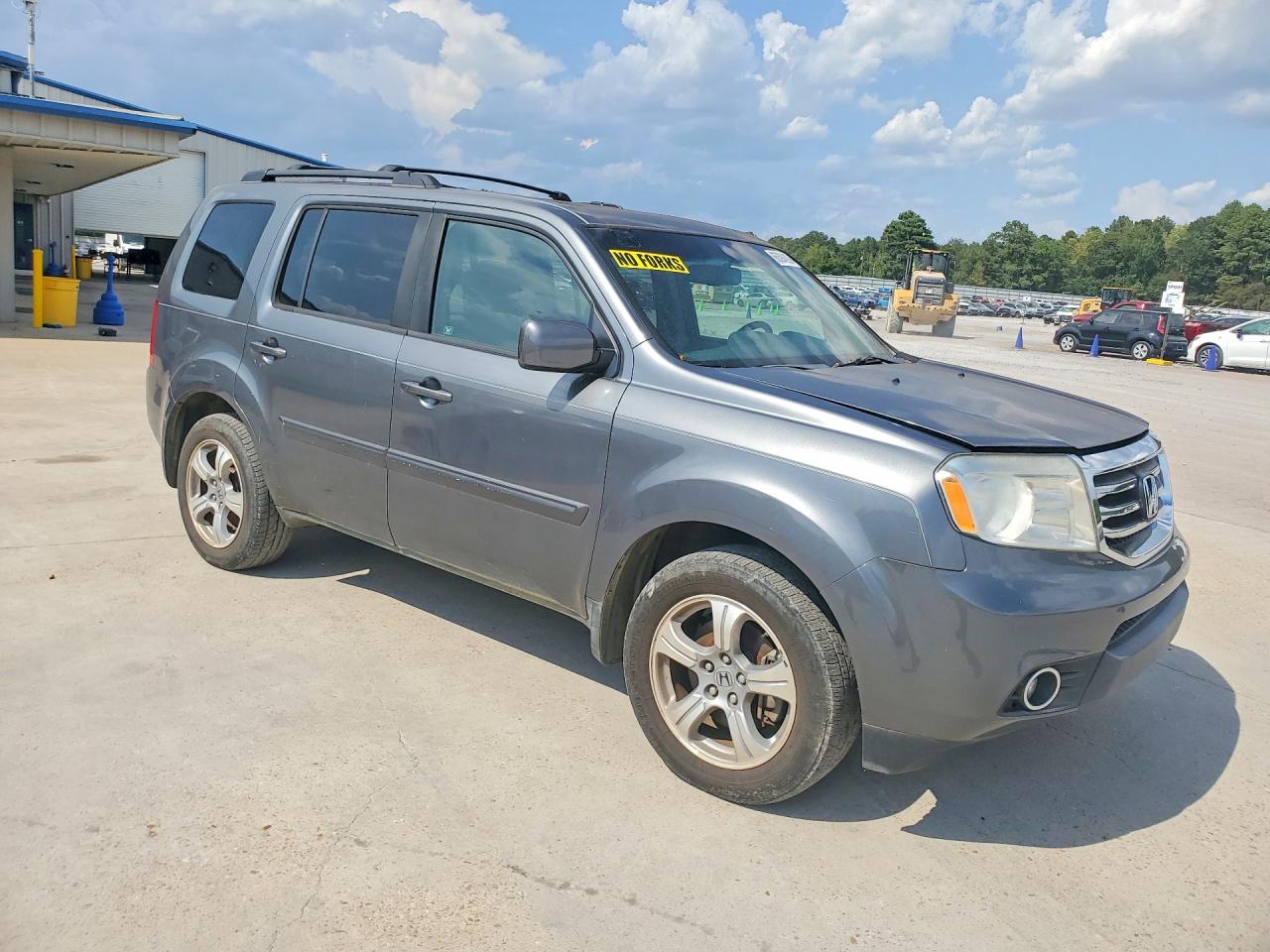 2012 Honda Pilot Exln Серый vin: 5FNYF3H75CB017886