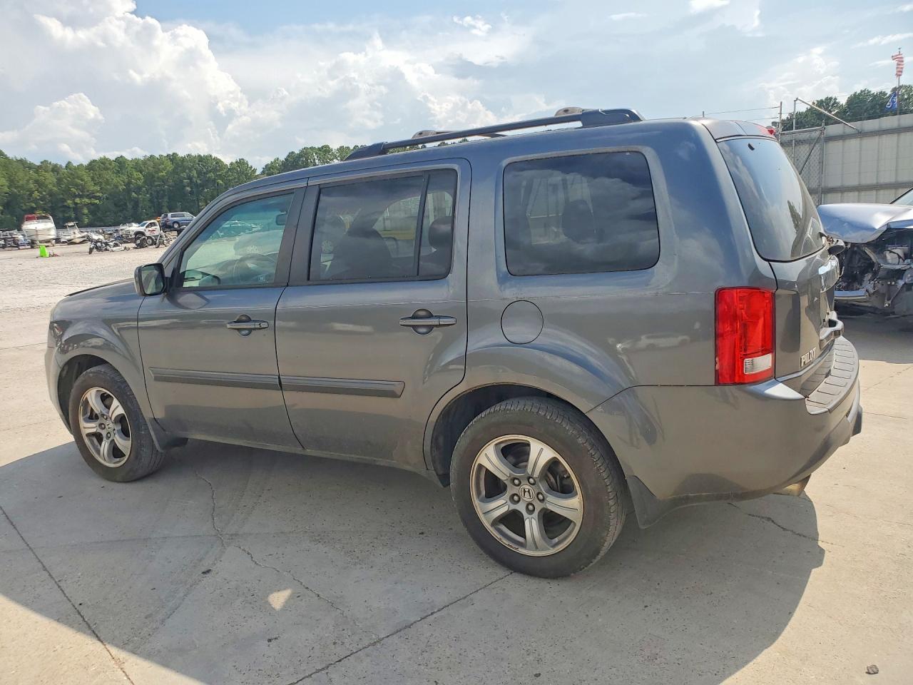 2012 Honda Pilot Exln Серый vin: 5FNYF3H75CB017886