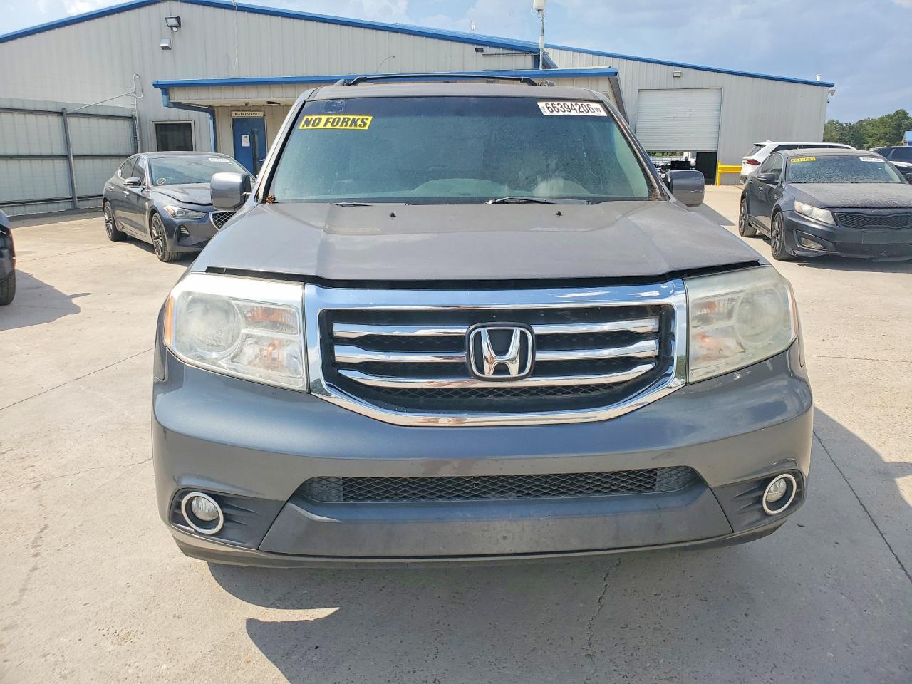 2012 Honda Pilot Exln Серый vin: 5FNYF3H75CB017886