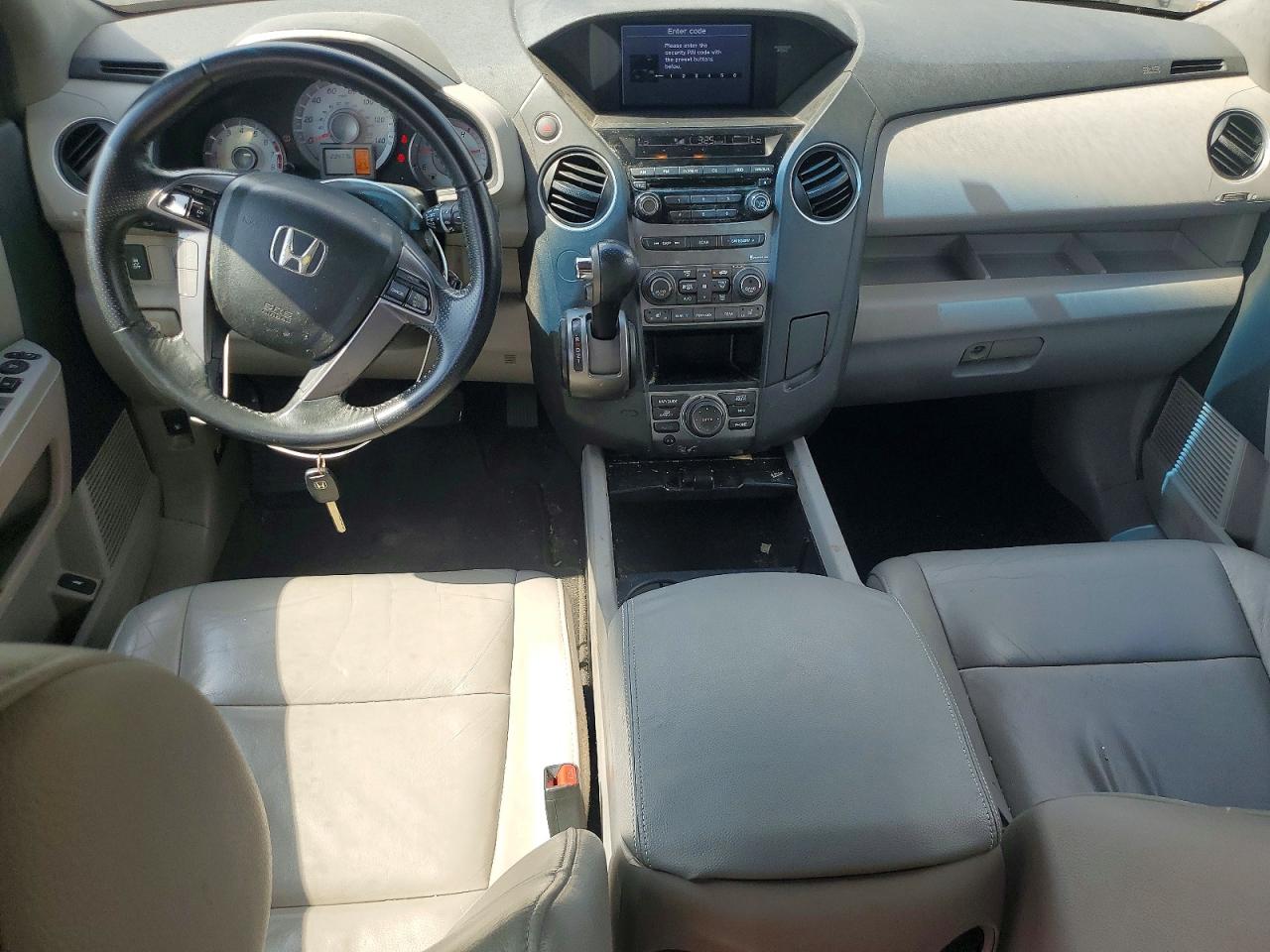 2012 Honda Pilot Exln Серый vin: 5FNYF3H75CB017886
