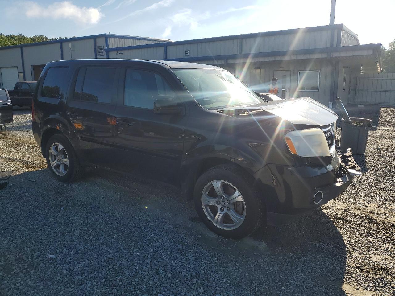 2013 Honda Pilot Exln Black vin: 5FNYF3H75DB001608