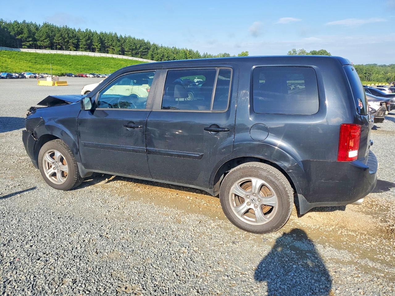 2013 Honda Pilot Exln Black vin: 5FNYF3H75DB001608
