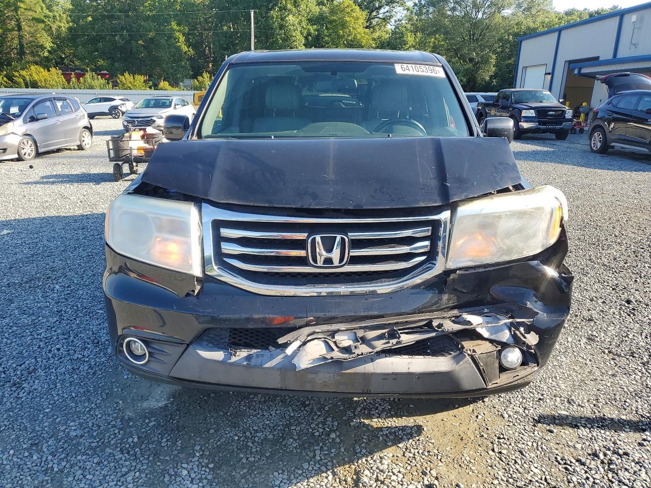 2013 Honda Pilot Exln Black vin: 5FNYF3H75DB001608
