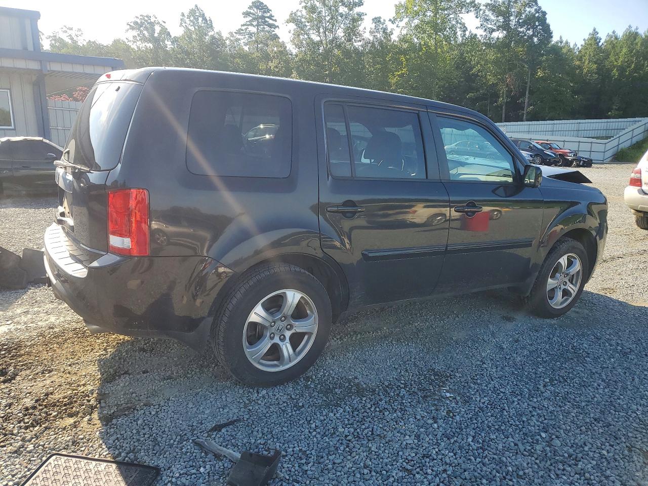 2013 Honda Pilot Exln Black vin: 5FNYF3H75DB001608