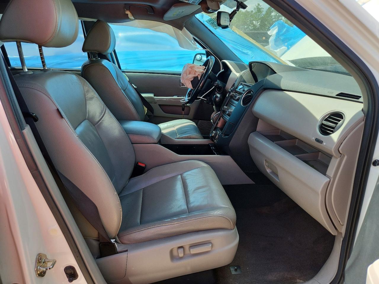 2013 Honda Pilot Exln White vin: 5FNYF3H75DB003939