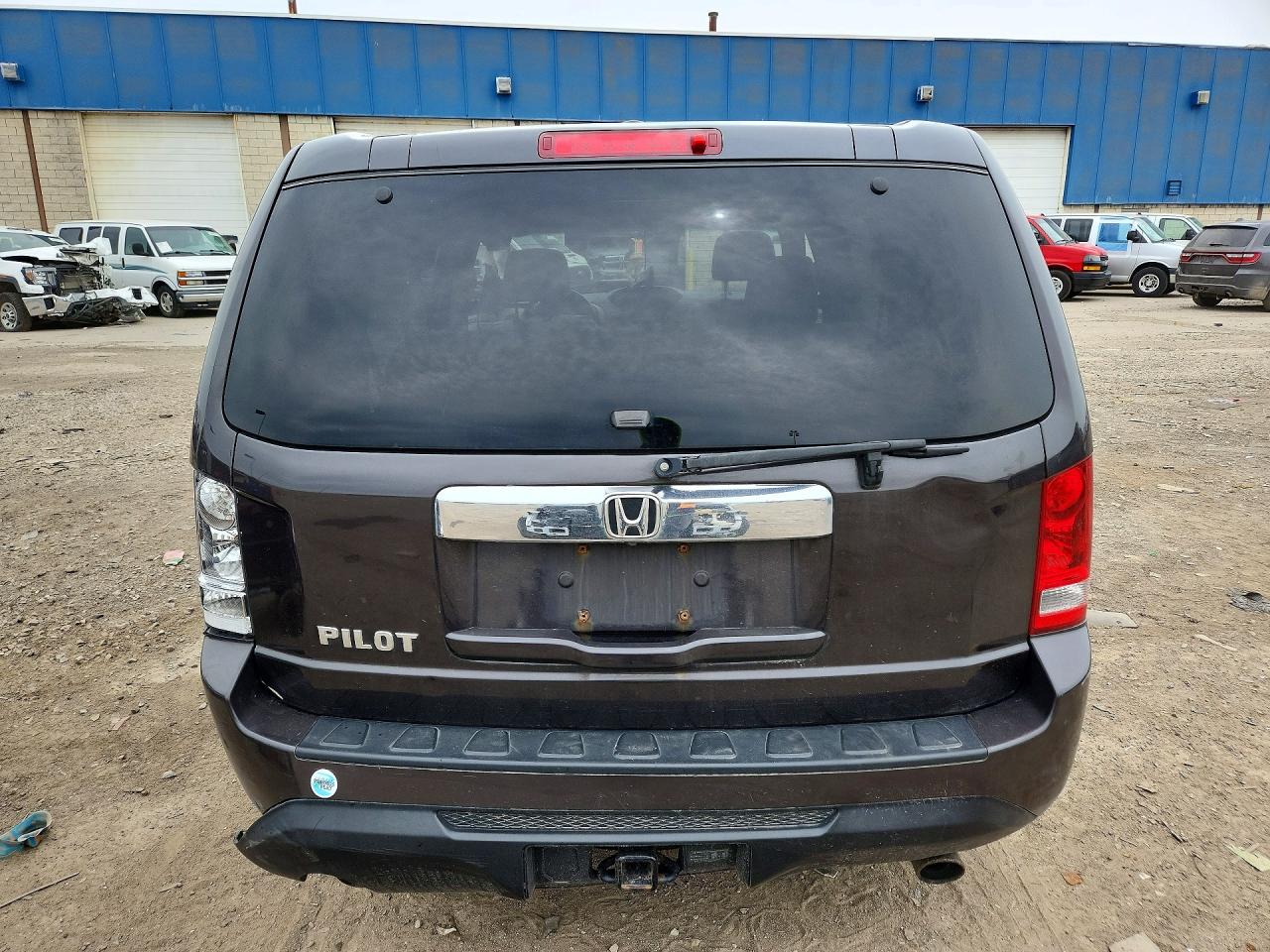2013 Honda Pilot Exln Gray vin: 5FNYF3H75DB039534