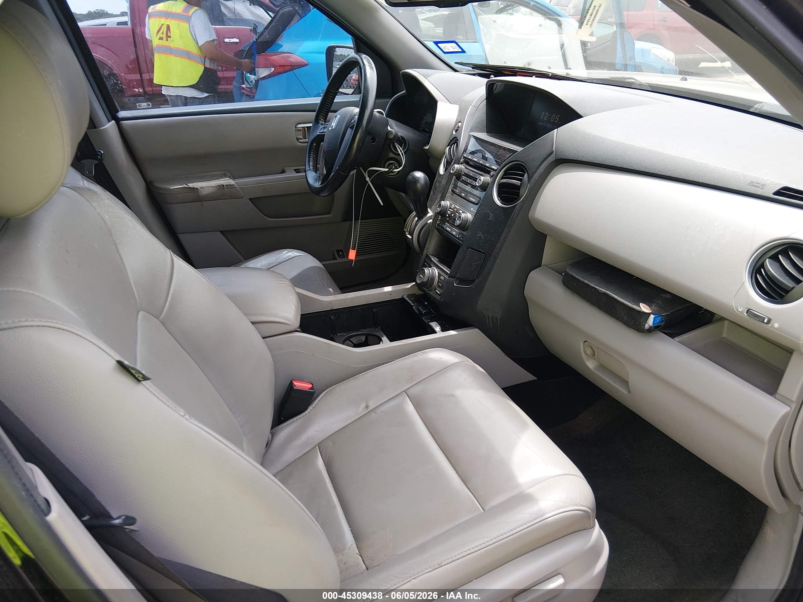 2015 Honda Pilot Ex-l Black vin: 5FNYF3H75FB015382