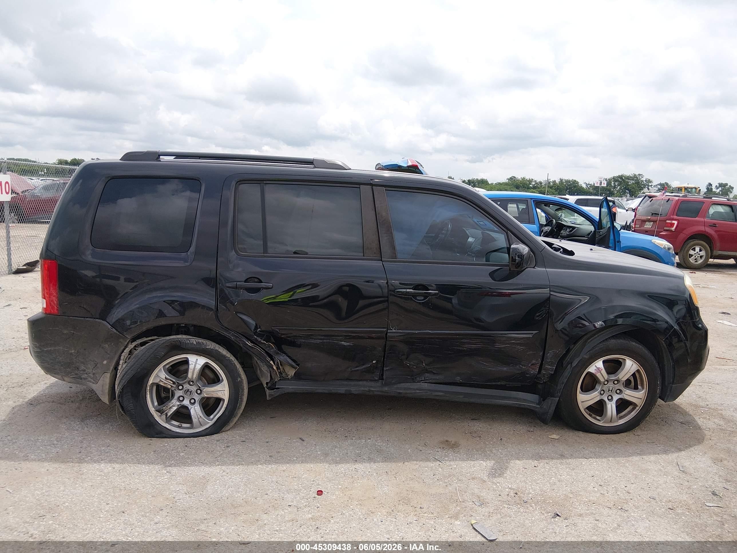 2015 Honda Pilot Ex-l Black vin: 5FNYF3H75FB015382