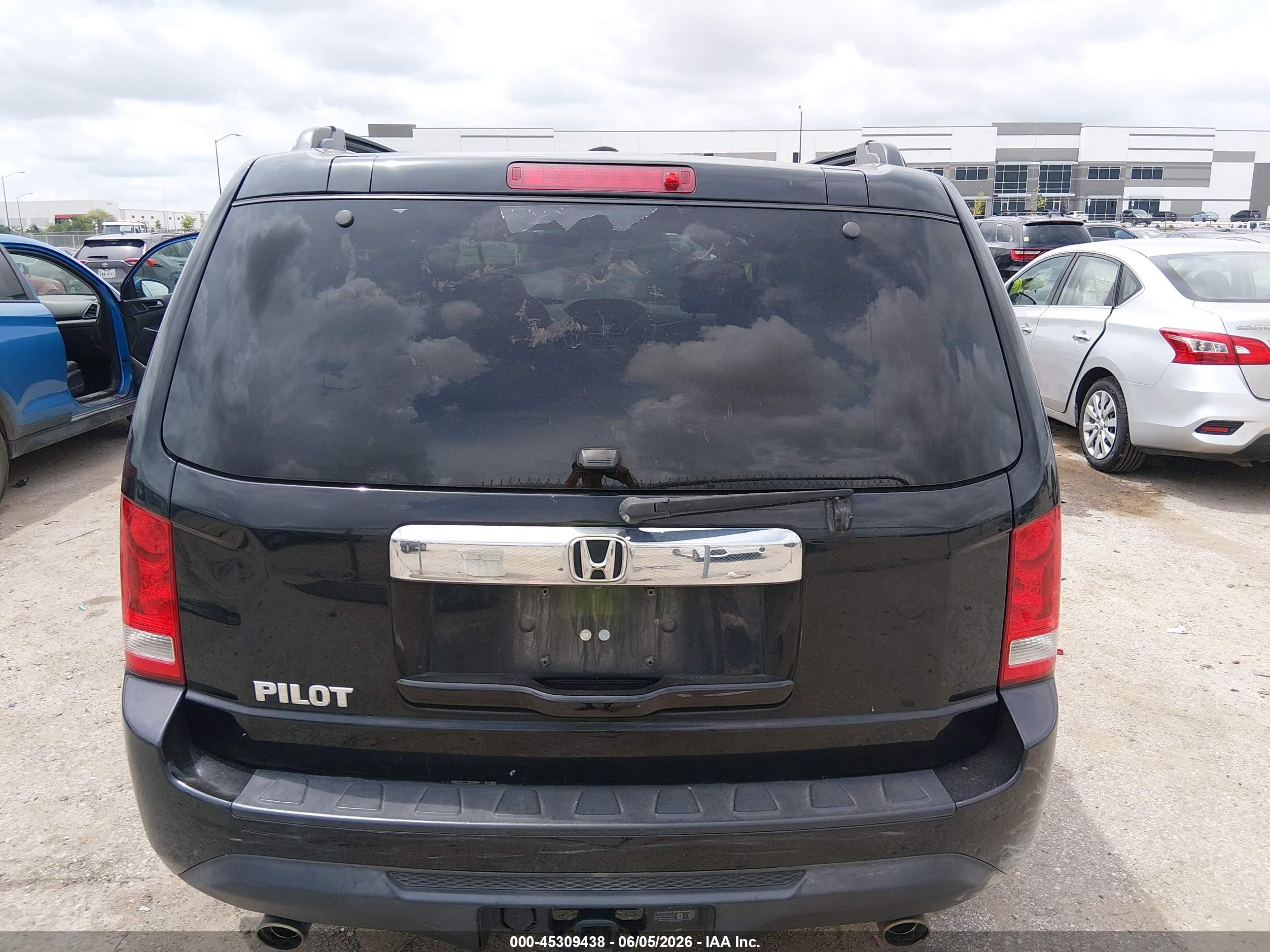 2015 Honda Pilot Ex-l Black vin: 5FNYF3H75FB015382
