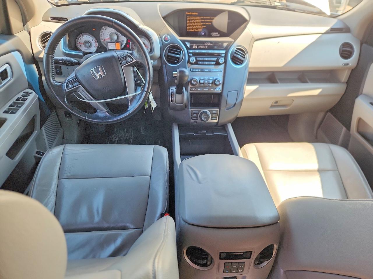 2012 Honda Pilot Exln Silver vin: 5FNYF3H76CB025950
