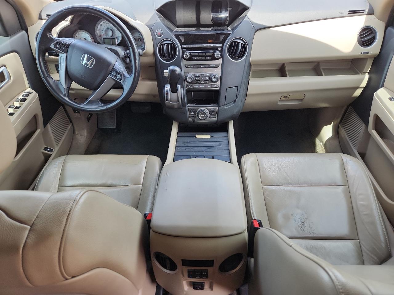 2013 Honda Pilot Exln Maroon vin: 5FNYF3H77DB024307
