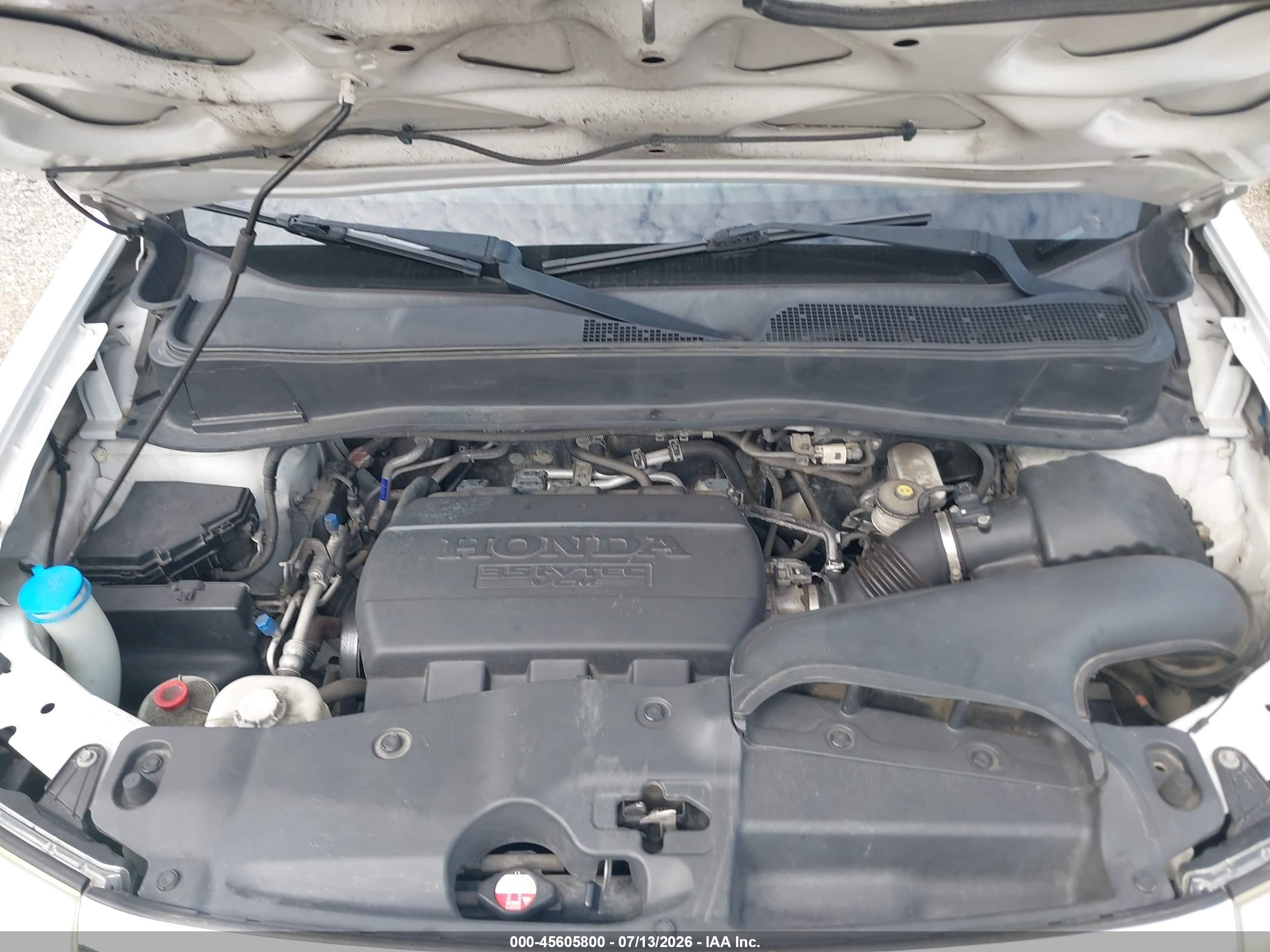 2013 Honda Pilot Ex-l Белый vin: 5FNYF3H78DB003904