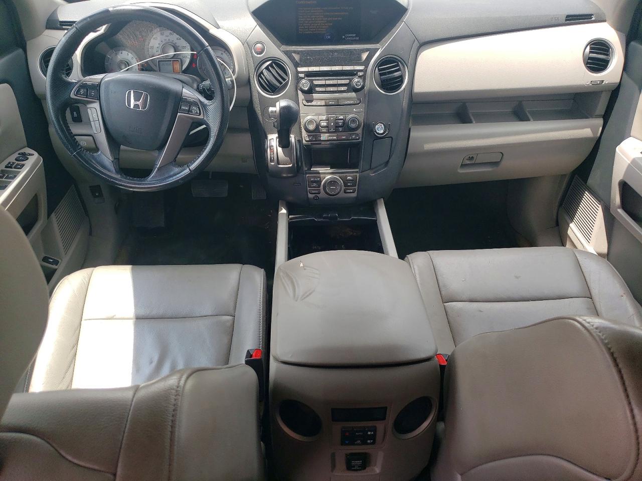 2014 Honda Pilot 4d 2wd Exln Белый vin: 5FNYF3H78EB024382
