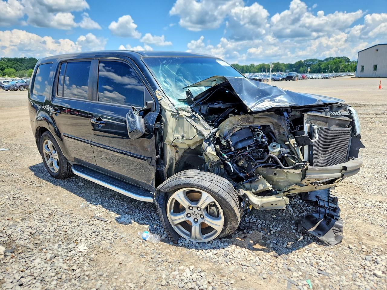 2013 Honda Pilot Exln Black vin: 5FNYF3H79DB029072