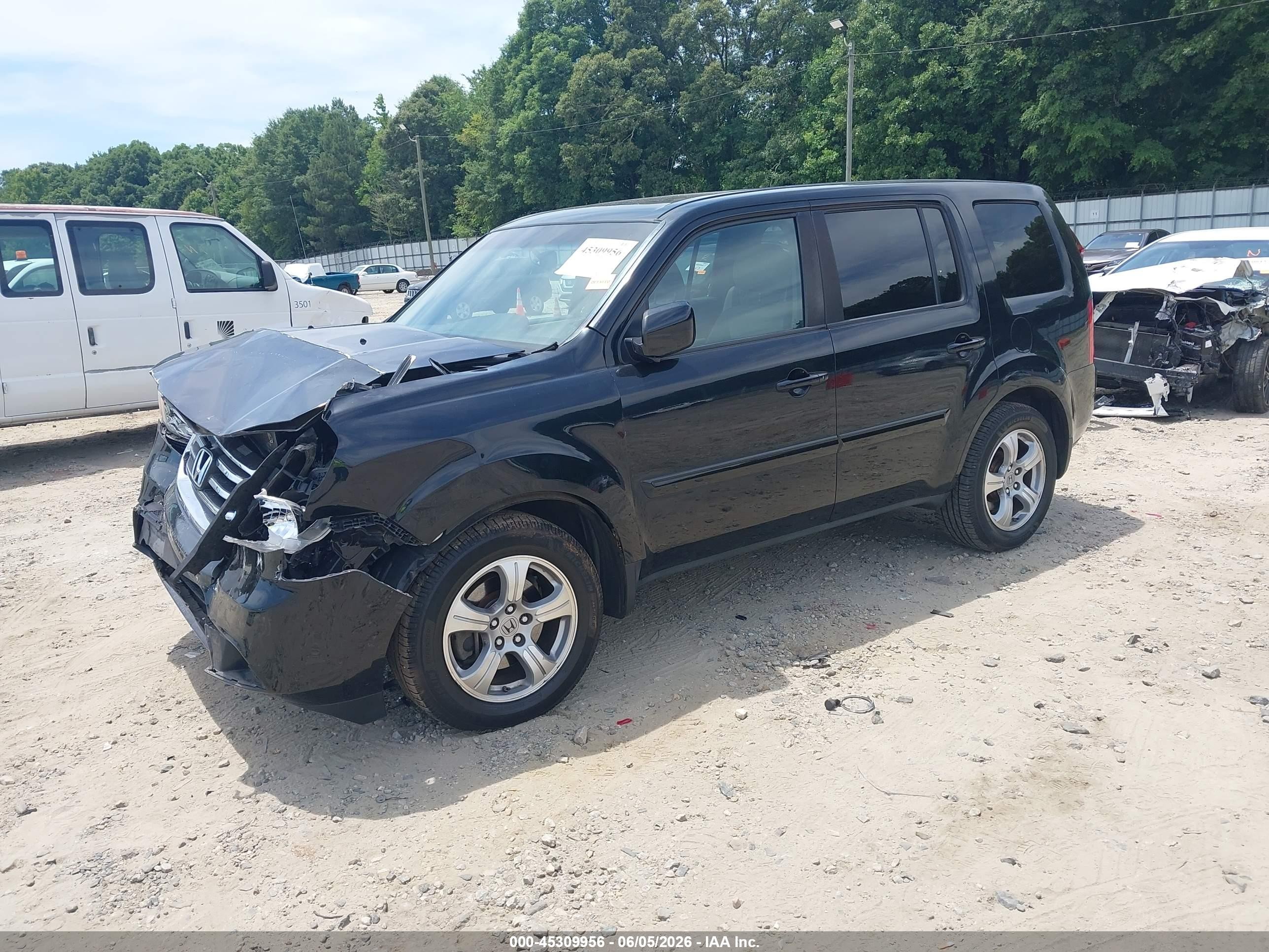 2015 Honda Pilot Ex-l Black vin: 5FNYF3H79FB004367