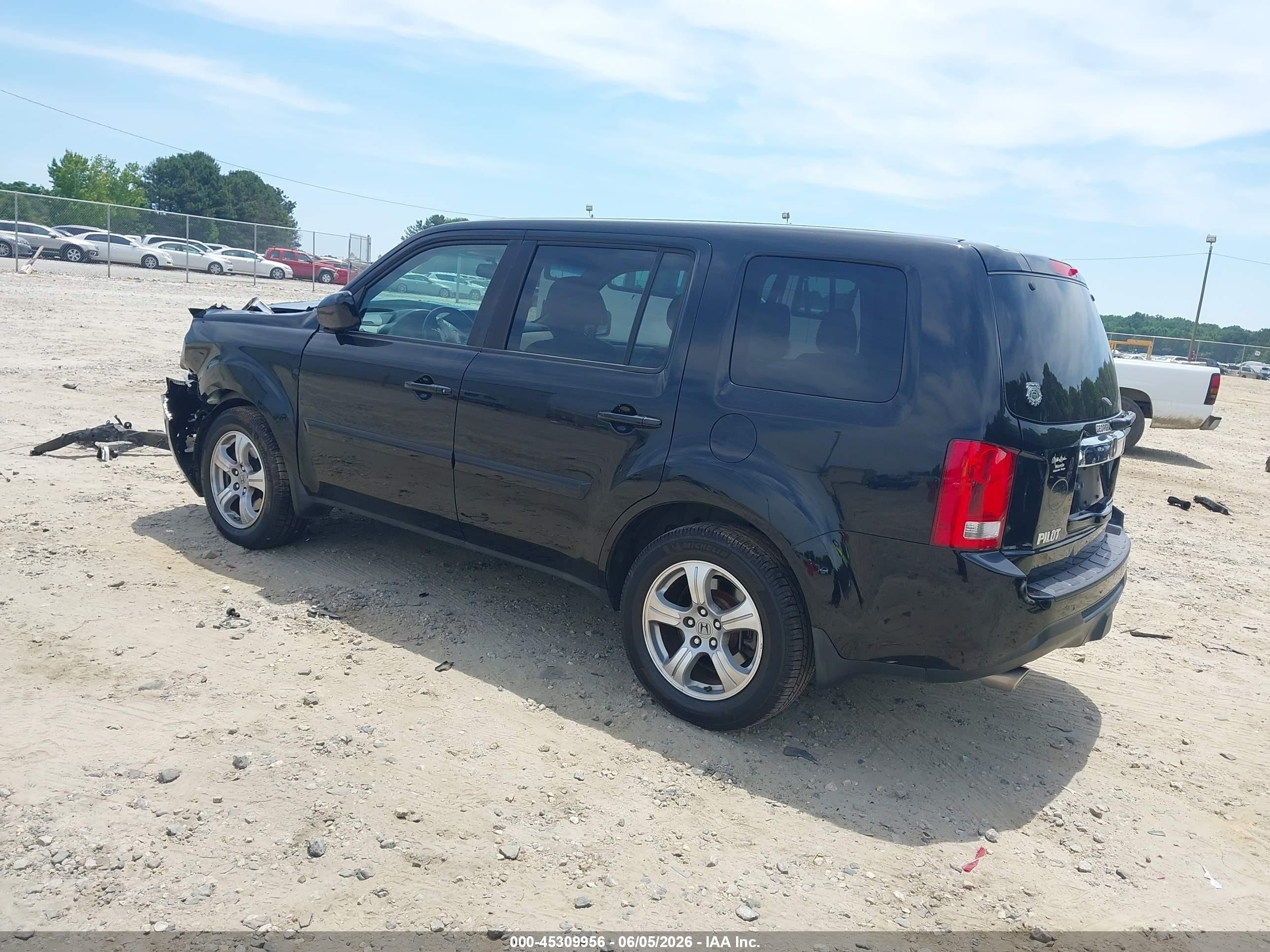 2015 Honda Pilot Ex-l Black vin: 5FNYF3H79FB004367