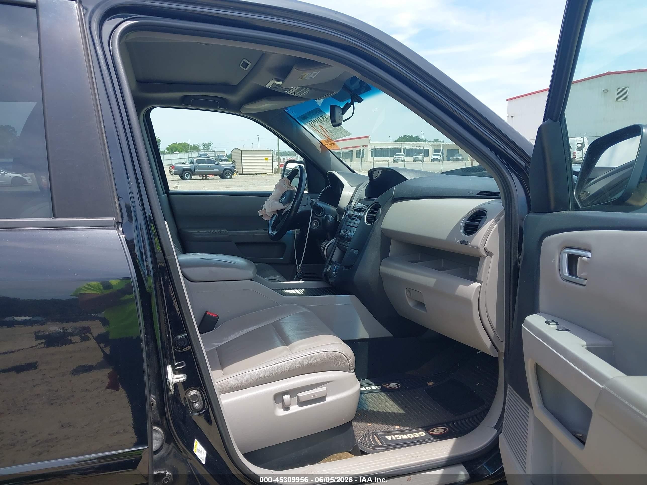 2015 Honda Pilot Ex-l Black vin: 5FNYF3H79FB004367
