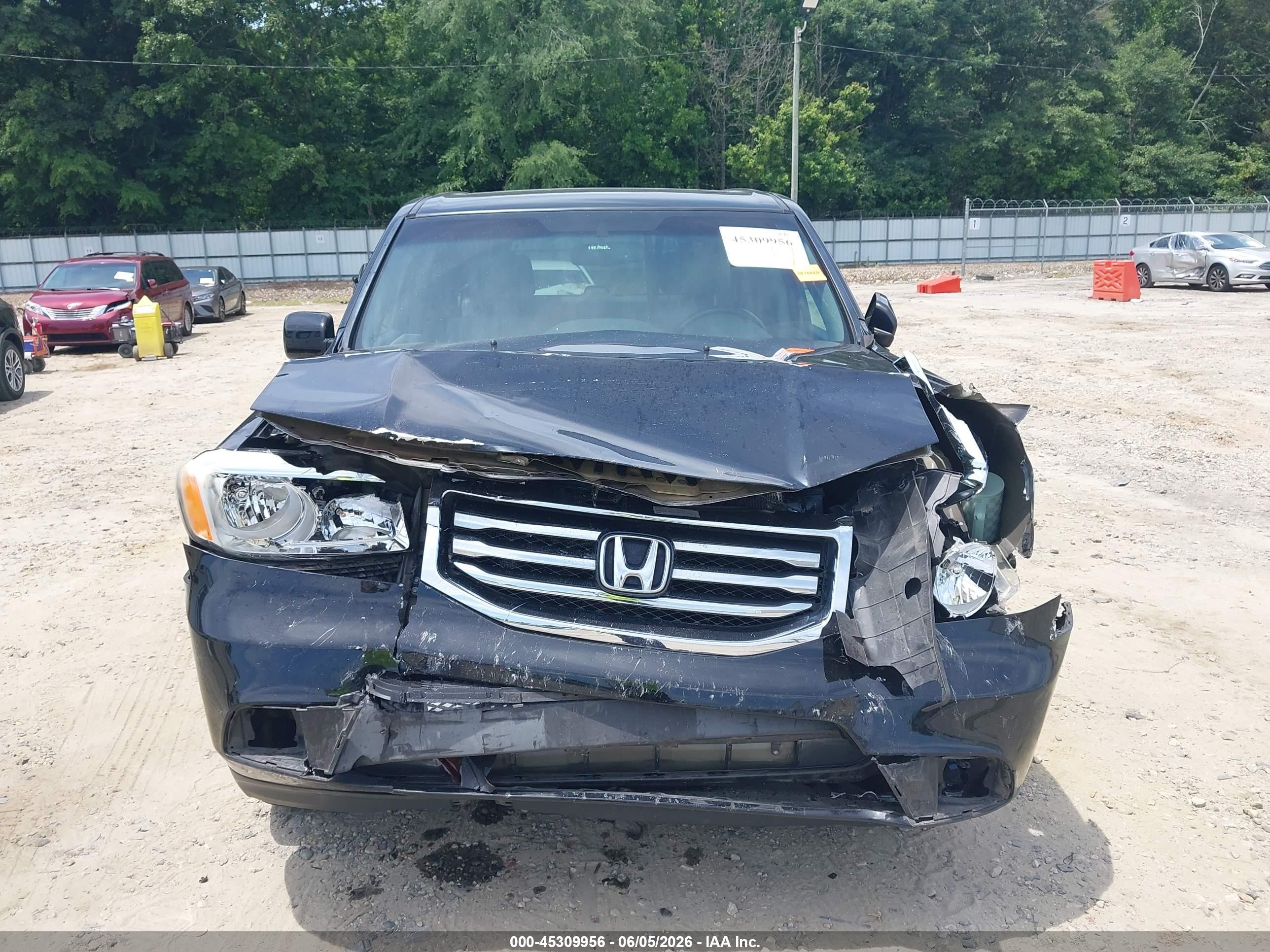 2015 Honda Pilot Ex-l Black vin: 5FNYF3H79FB004367